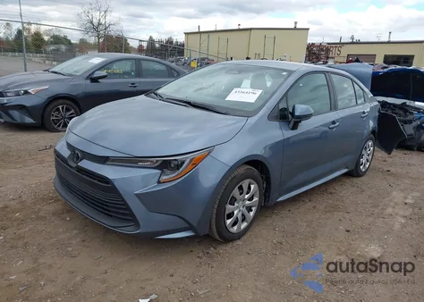 2025 Toyota Corolla Le from USA, damaged, VIN 5YFB4MDE6SP285953